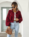 Burgundy red