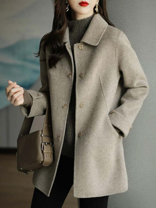 Vintage-Style Trenchcoat – Timeless Elegance with Tailored Fit 0