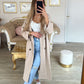 Women's Belted Windbreaker Jacket – Chic Style for Breezy Days 2