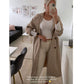 Women's Belted Windbreaker Jacket – Chic Style for Breezy Days 3