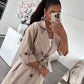 Women's Belted Windbreaker Jacket – Chic Style for Breezy Days 7