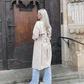 Women's Belted Windbreaker Jacket – Chic Style for Breezy Days 8