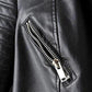 Women's Biker Jacket – Asymmetrical Zip for Edgy Style 7