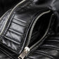 Women's Biker Jacket – Asymmetrical Zip for Edgy Style 8