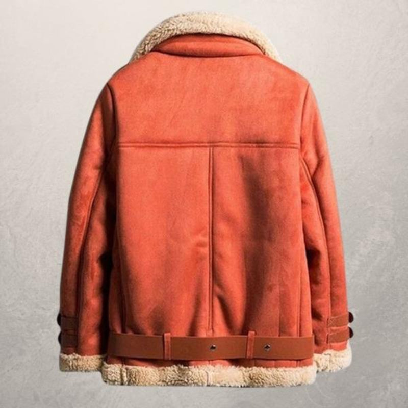 Women's Biker Jacket – Stylish Faux Leather for Winter Warmth 2