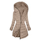 Women's Black Puffer Jacket – Cozy Plush Lining for Winter Warmth 1