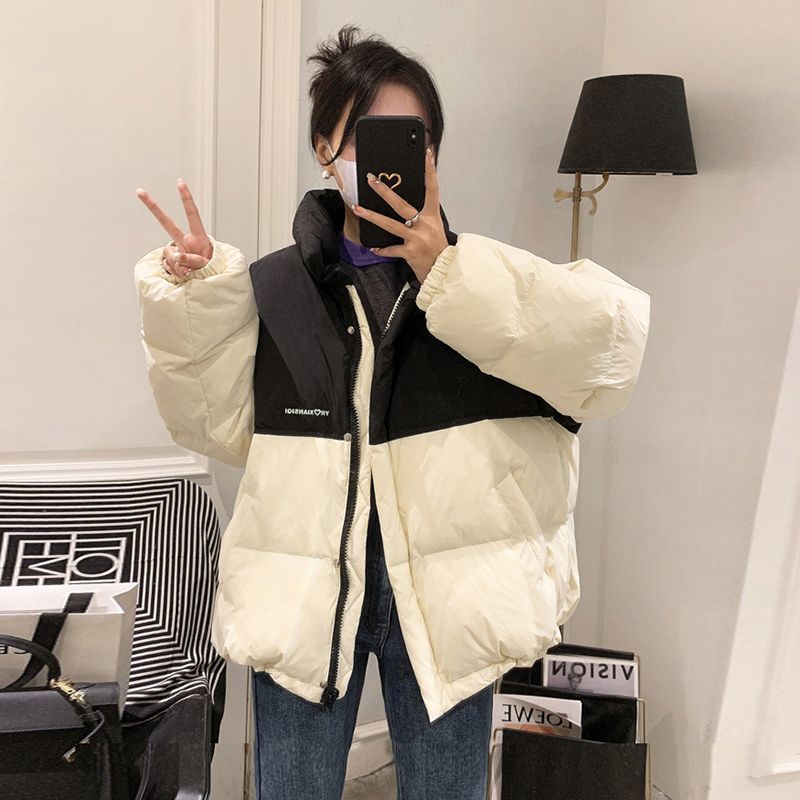 Women's Black Puffer Jacket – Oversized & Quilted for Winter Warmth 2