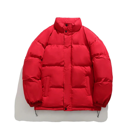 Women's Black Puffer Jacket – Waterproof & Oversized for Winter 0