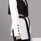 Women's Black Vest & Long-Sleeve Blouse Set – Chic Layering Essential 1
