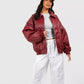 Women's Bomber Jacket – Chic PU Leather for All-Season Style 1
