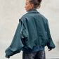 Women's Bomber Jacket – Chic PU Leather for All-Season Style 3