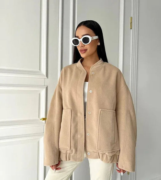 Women's Bomber Jacket – Lightweight & Comfortable Casual Style 0