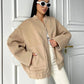 Women's Bomber Jacket – Lightweight & Comfortable Casual Style 1