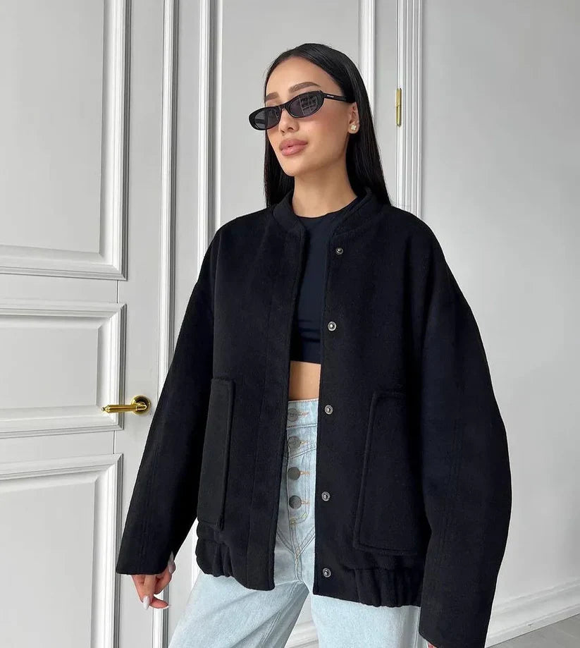 Women's Bomber Jacket – Lightweight & Comfortable Casual Style 4