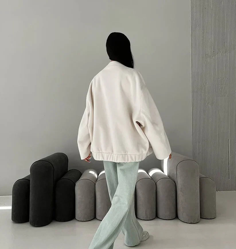 Women's Bomber Jacket – Lightweight & Comfortable Casual Style 7