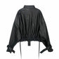 Women's Box Cut Leather Jacket – Chic Style for Every Occasion 2