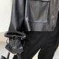Women's Box Cut Leather Jacket – Chic Style for Every Occasion 3