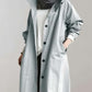 Women's Button-Up Trench Coat – Cozy Layering for Casual Days 4