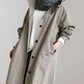 Women's Button-Up Trench Coat – Cozy Layering for Casual Days 6