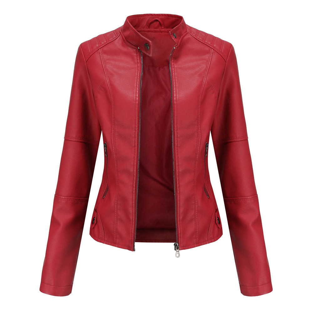 Women's Casual Leather Jacket – Timeless Style for Every Occasion 3