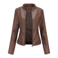 Women's Casual Leather Jacket – Timeless Style for Every Occasion 5