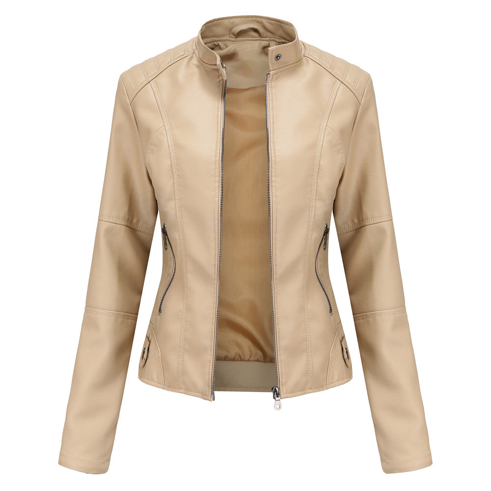 Women's Casual Leather Jacket – Timeless Style for Every Occasion 7