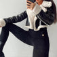 Women's Classic Leather Coat – Stylish Wide Collar for Fall 3