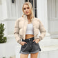 Women's Cropped Puffer Jacket – Stylish Warmth for Winter 3