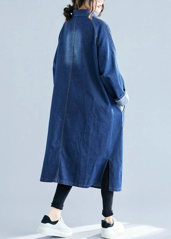 Women's Denim Trenchcoat – Stylish Layer for Every Occasion 1