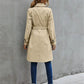 Women's Double-Breasted Trench Coat – Chic Belted Design for All-Day Style 2
