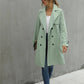 Women's Double-Breasted Trench Coat – Chic Belted Design for All-Day Style 3