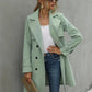 Women's Double-Breasted Trench Coat – Chic Belted Design for All-Day Style 5