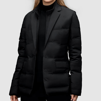 Women's Down Jacket – Business Suit Style for Warmth & Elegance 0