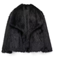 Women's Faux Fur Winter Coat – Elegant Oversized Collar Design 3
