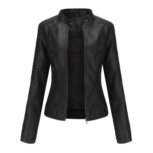 Women's Faux Leather Jacket – Chic Style for Everyday Elegance 0