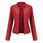 Women's Faux Leather Motorcycle Jacket – Chic & Versatile Style 2