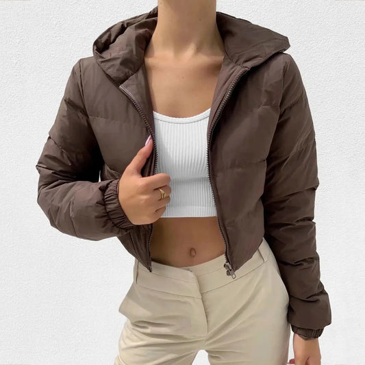 Women's Fleece Lapel Jacket – Cozy Double-Faced Design for Fall 0