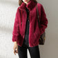 Women's Fleece Zip-Up Jacket – Cozy Turtleneck with Adjustable Fit 2