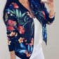 Women's Floral Bomber Jacket – Chic Style for Everyday Wear 6