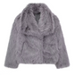 Women's Fox Fur Jacket – Chic Street Style for Winter Elegance 5