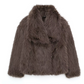 Women's Fox Fur Jacket – Chic Street Style for Winter Elegance 8