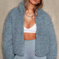 Women's Fuzzy Zip-Up Jacket – Ultra-Soft Comfort for Chilly Days 2