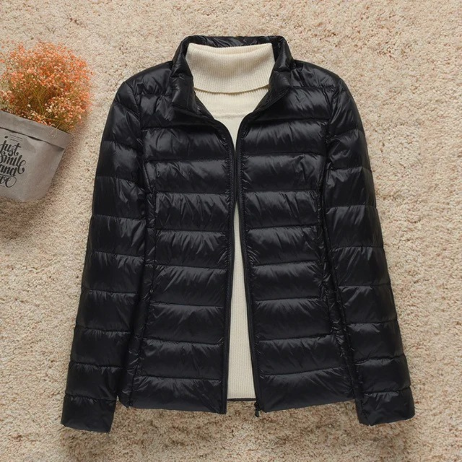 Women's Hooded Jacket – Trendy Korean Style for Winter Comfort 4