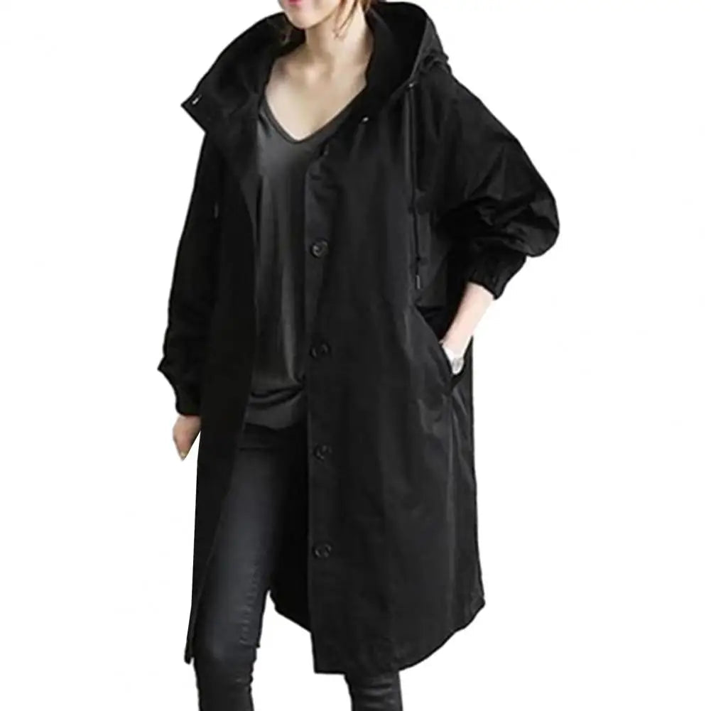 Women's Hooded Overcoat – Water-Resistant with Stylish Comfort 2