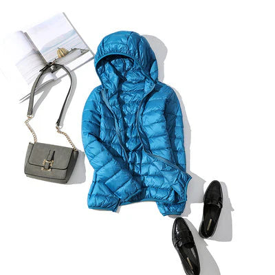 Women's Hooded Padded Jacket – Cozy Warmth for Autumn Days 0