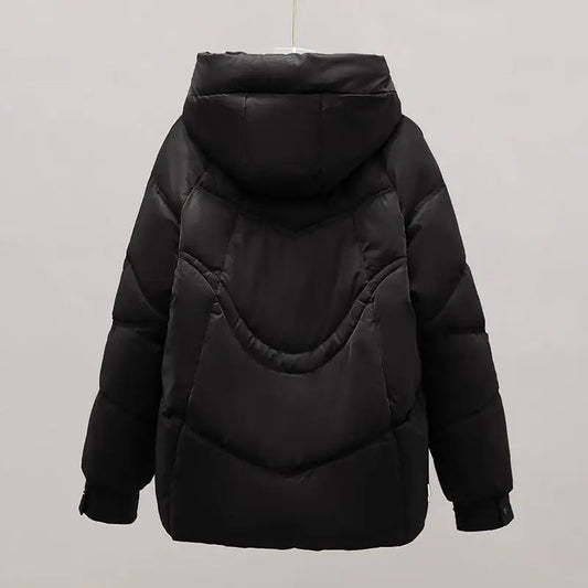 Women's Hooded Padded Jacket – Cozy Warmth for Winter Days 0