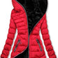 Women's Hooded Padded Jacket – Plush Lining for Cozy Warmth 1