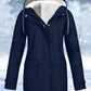 Women's Hooded Parka – Faux Shearling Lining for Ultimate Warmth 10