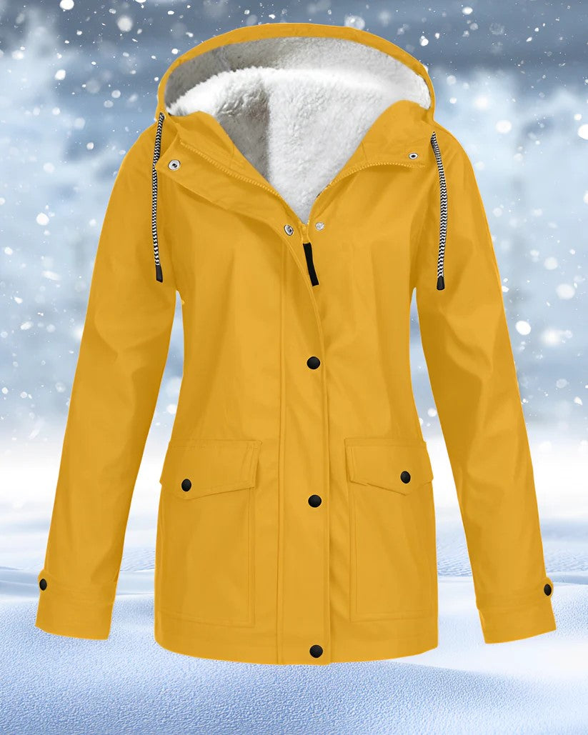 Women's Hooded Parka – Faux Shearling Lining for Ultimate Warmth 8