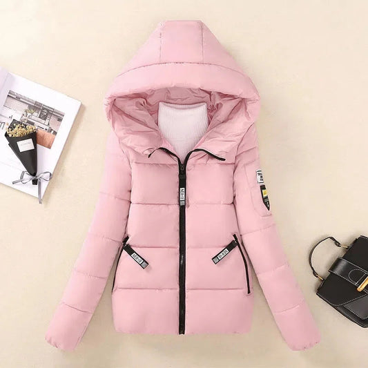 Women's Hooded Parka – Warm Padded Jacket for Winter Comfort 0
